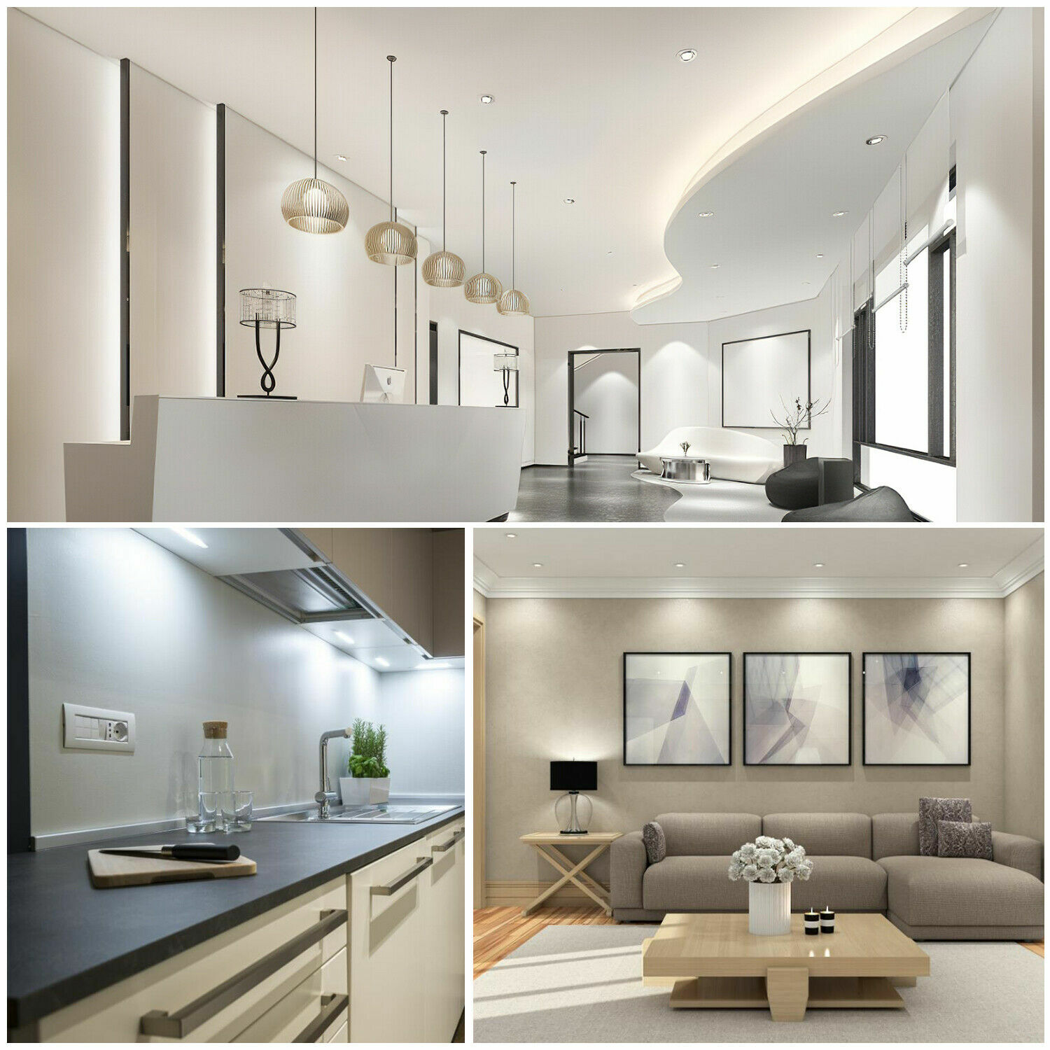 27W 2 Pack LED Light Bulb 250W Equivalent 4000lm A21 5000K Daylight Ceramic Lamp