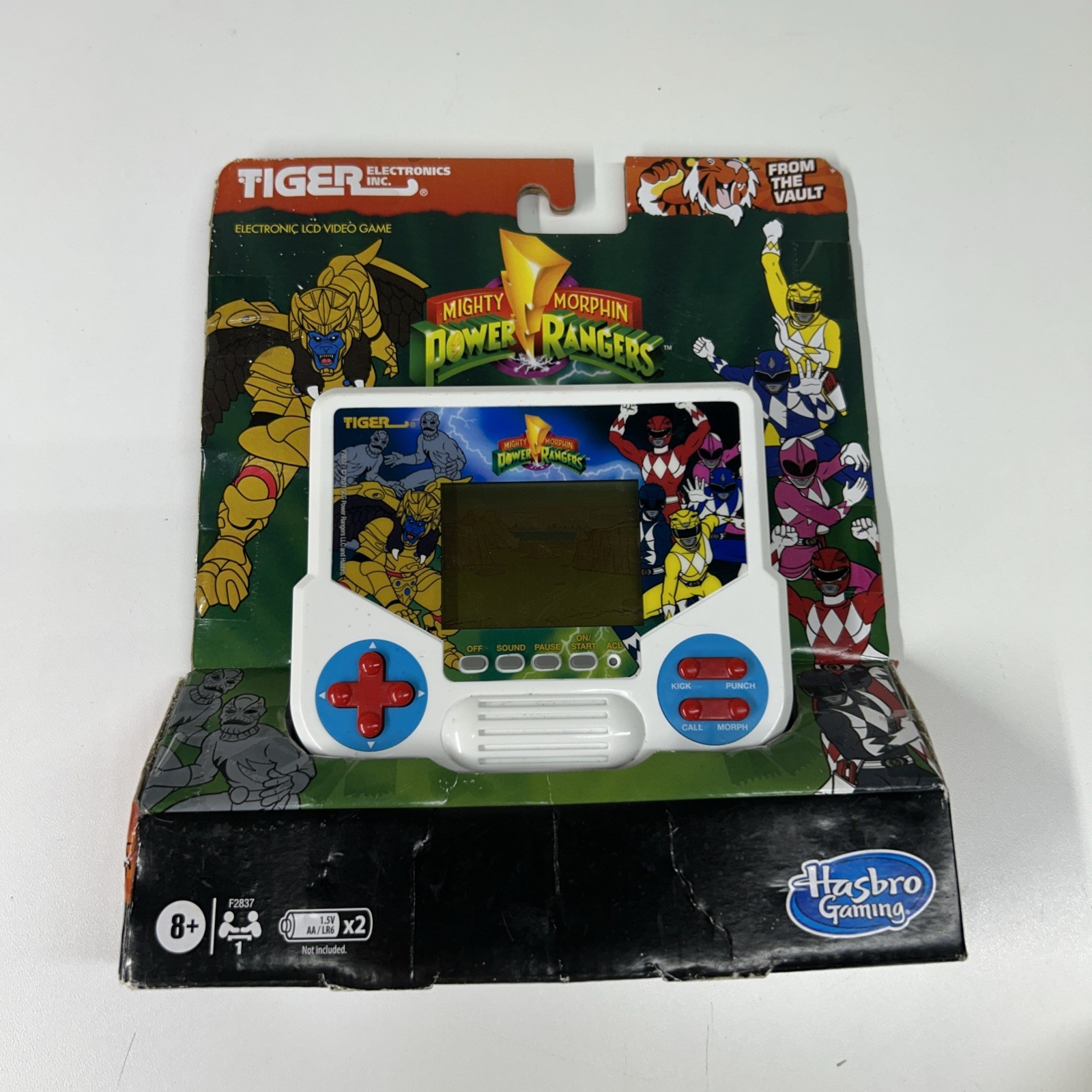 Tiger Electronics Mighty Morphin Power Rangers LCD Handheld Video Game Hasbro