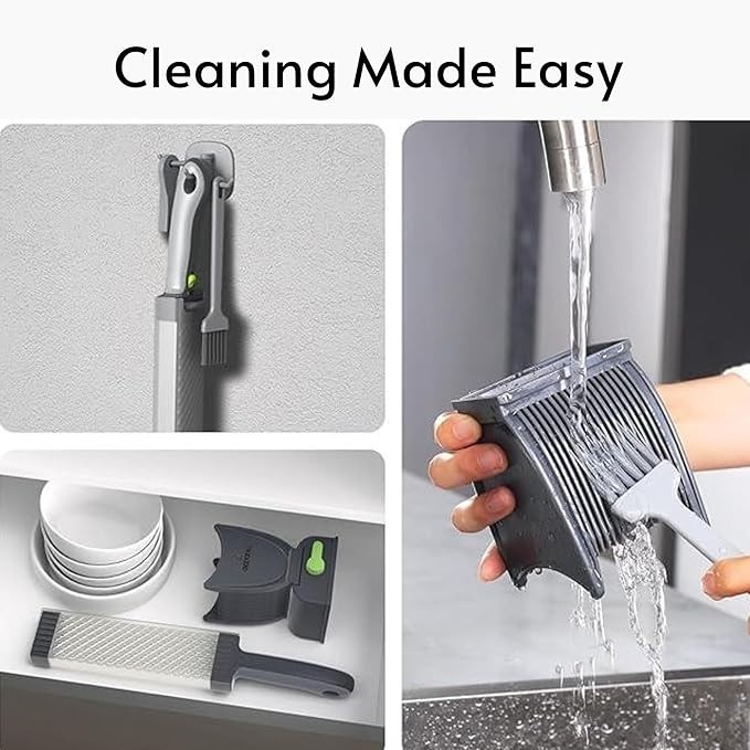 Meat Slicer, Cleaver Can Chop, Slice, Shred, 17 in 1 Stainless Steel Cleaver Kit