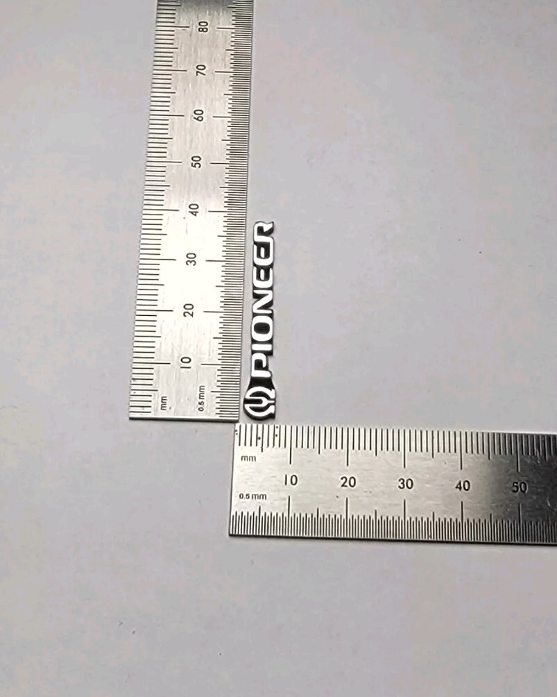 Pioneer Small Badge Logo Emblem For DVD Players And Other Equipment