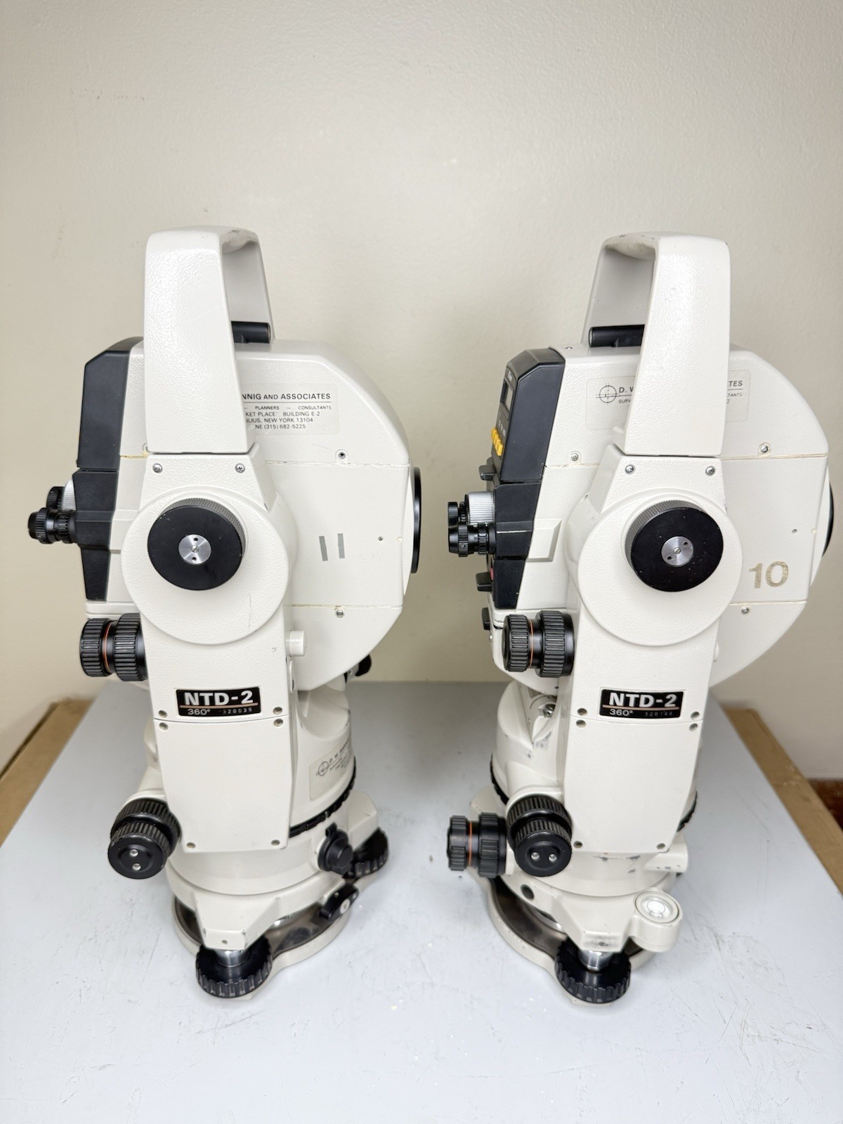 Vintage Nikon NTD-2 360° Digital Theodolite Distance Meter