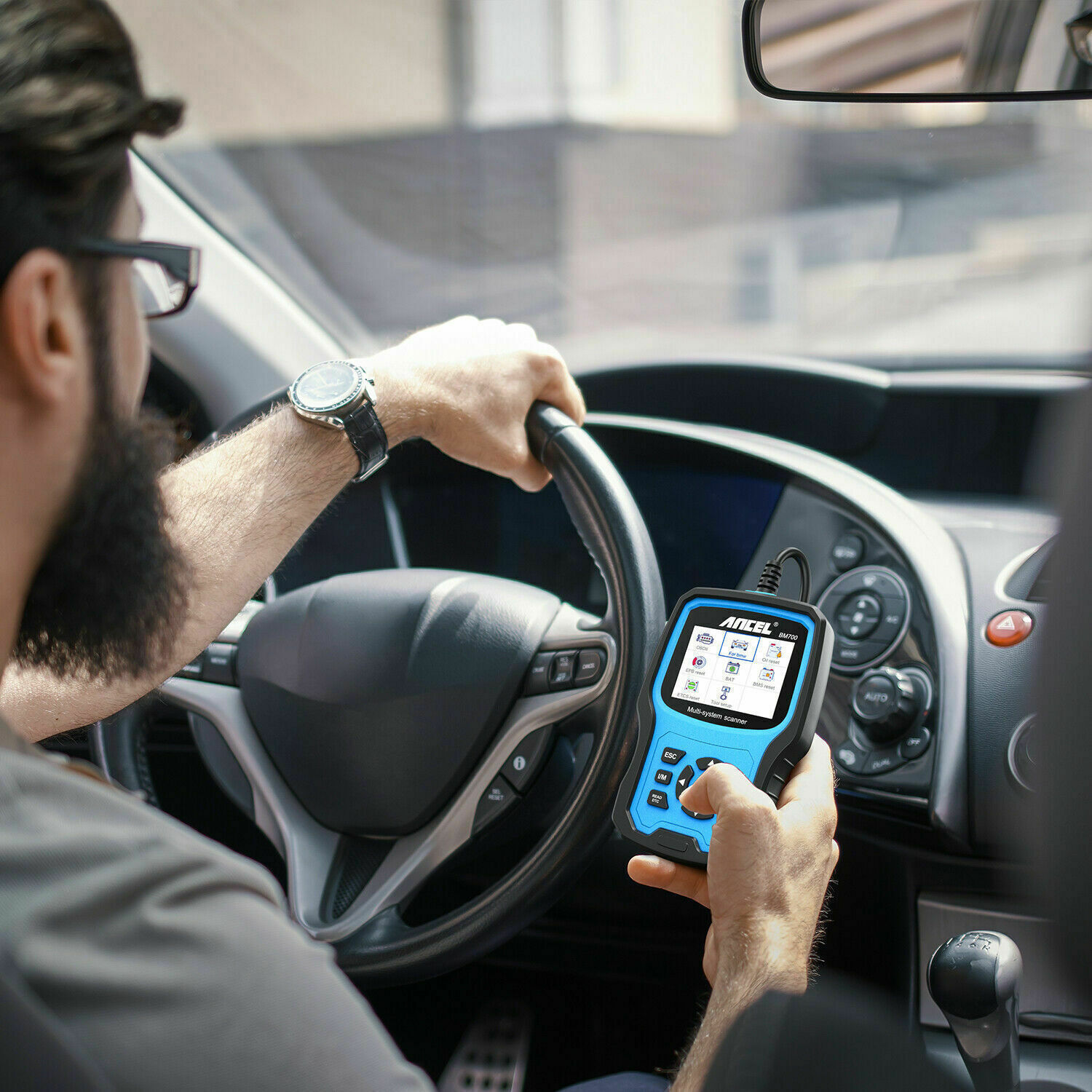 Ancel BM700 For BMW Full System OBD2 Diagnostic Scanner ABS SRS EPB TPMS BMS OIL