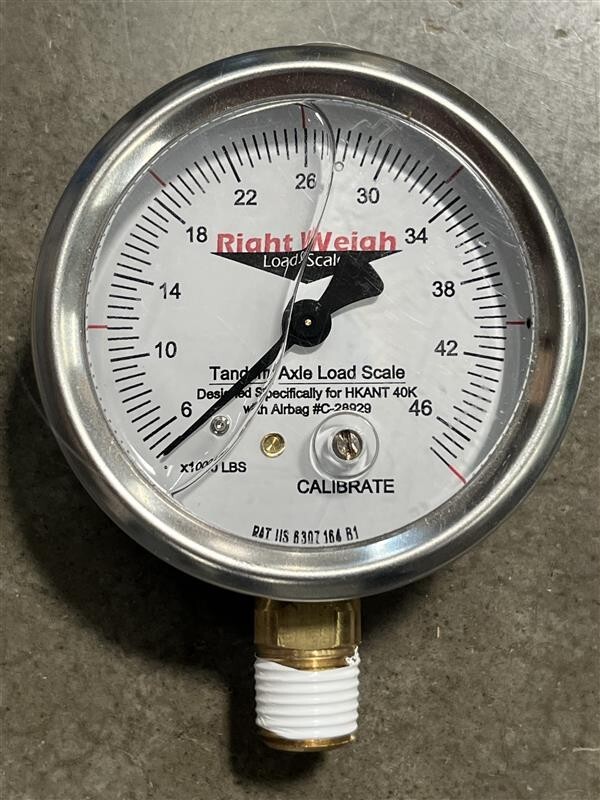 USED Right Weigh 250-HKANT40K-LM **ONLY for Hendrickson VANTRAAX HKANT40K