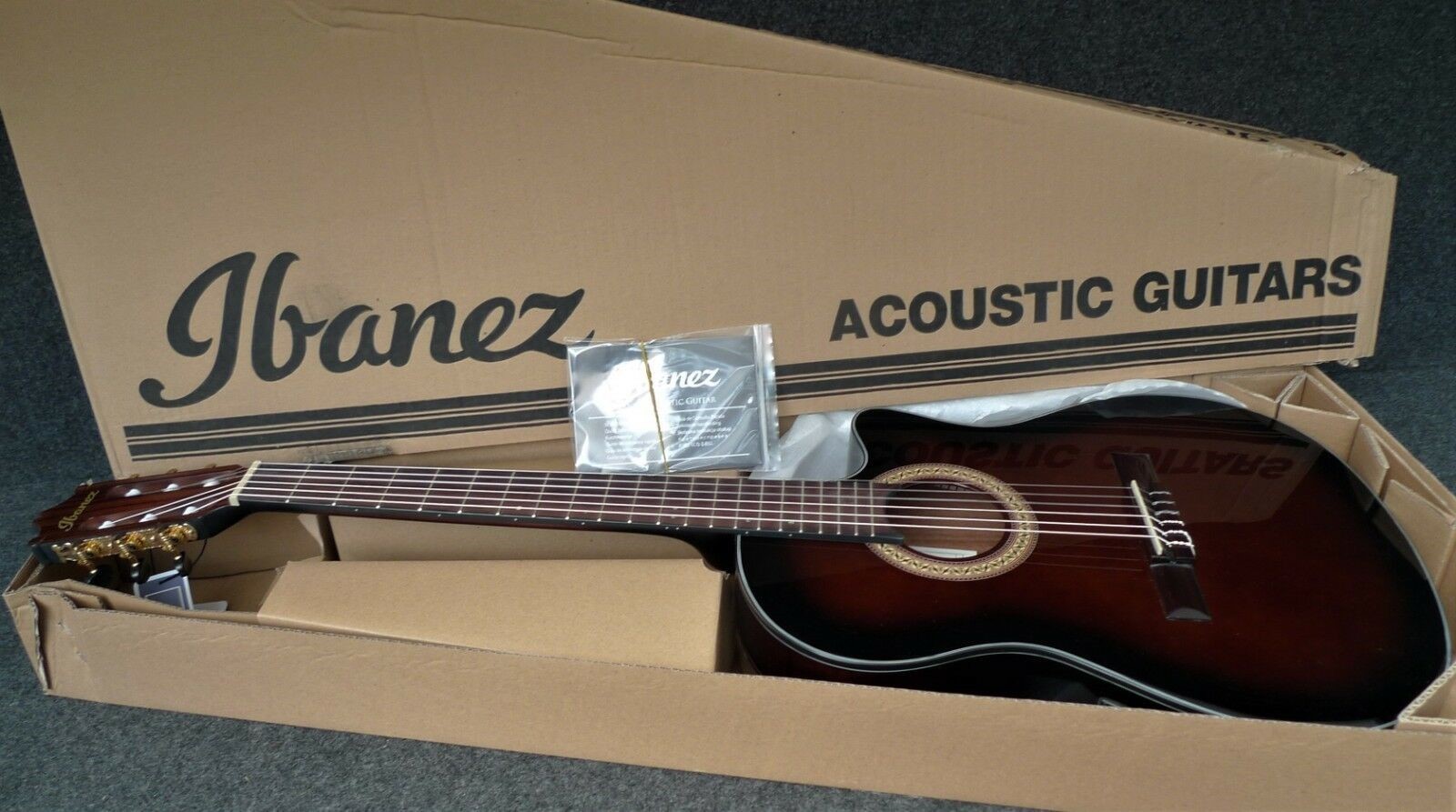 IBANEZ GA35TCE-DVS THINLINE Acoustic-Electric CLASSIC CLASSICAL NYLON STRINGS