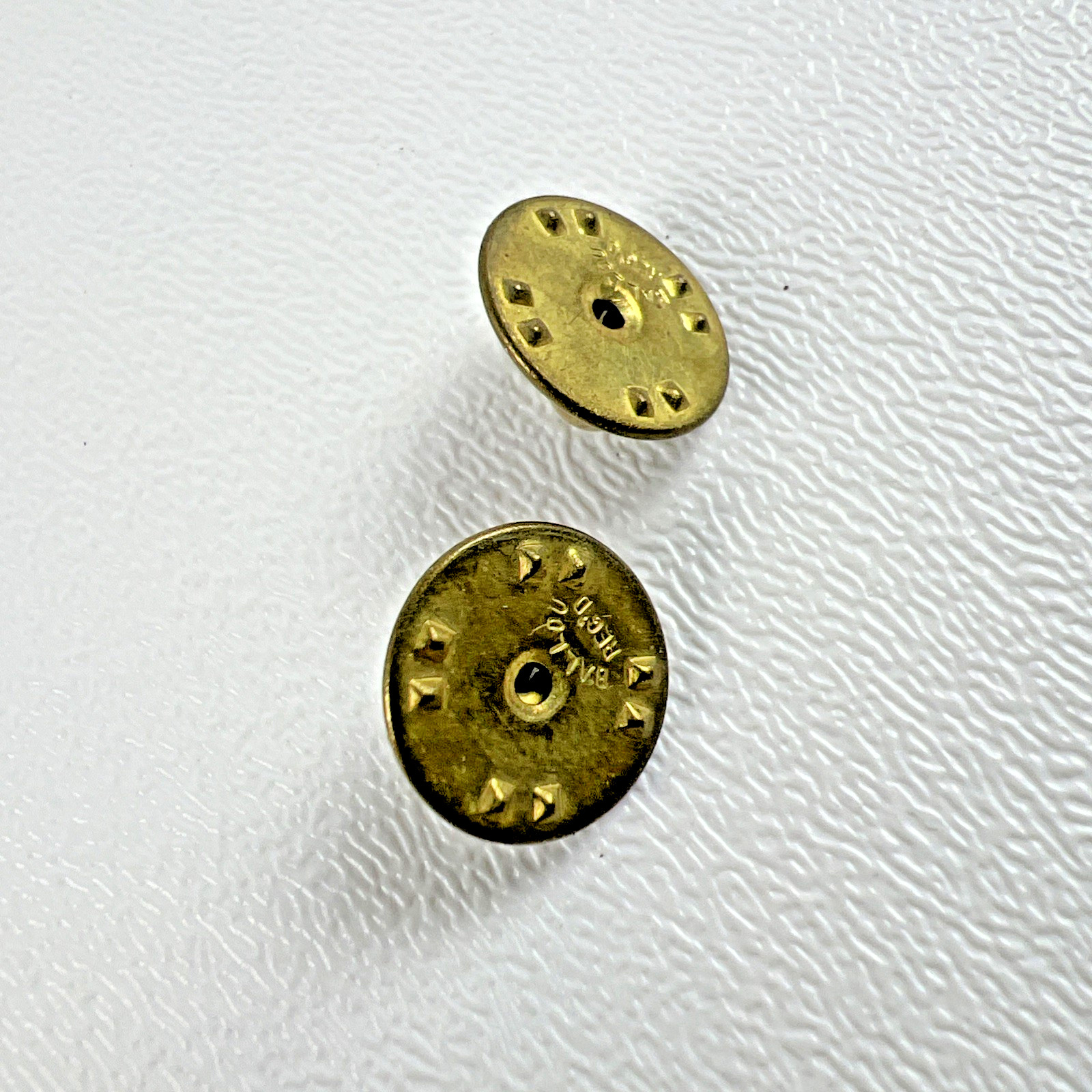 U.S. Army WWII Military Captain Bar Rank Lapel Pin 1/20 Silver Filled SF