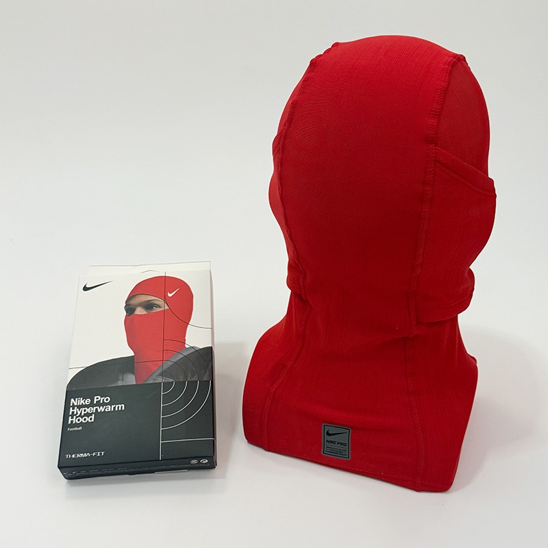Nike Pro Therma-Fit Hyperwarm Hood Ski Mask Balaclava -US Stock - RED