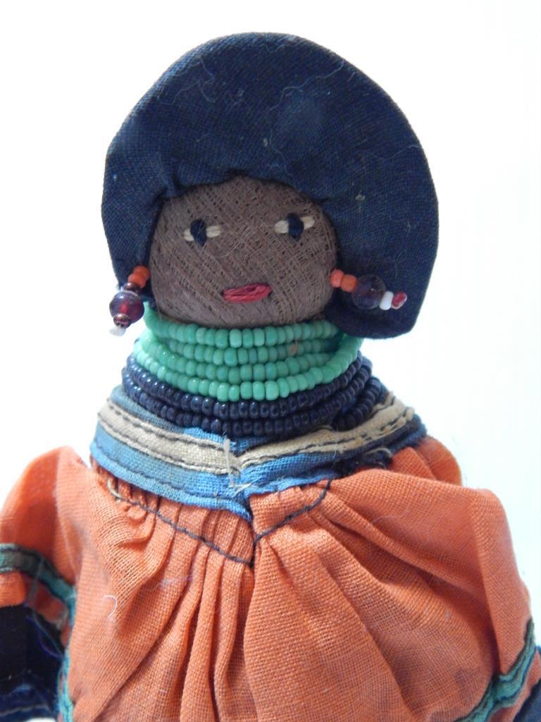 ANTIQUE SEMINOLE / MICCOSUKEE INDIAN DOLL FLORIDA PALMETTO BASE OLD QUILTING