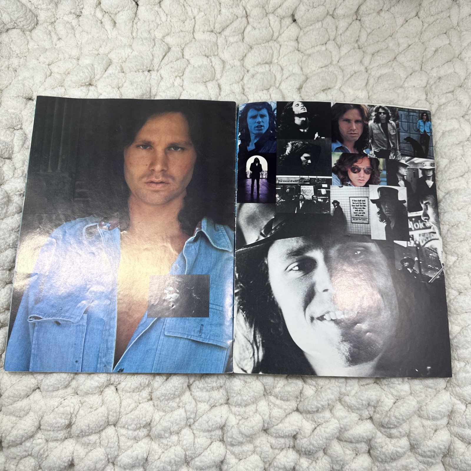 THE DOORS WAITING FOR THE SUN Jim Morrison 1968 TOUR Program Original 1968 As Is