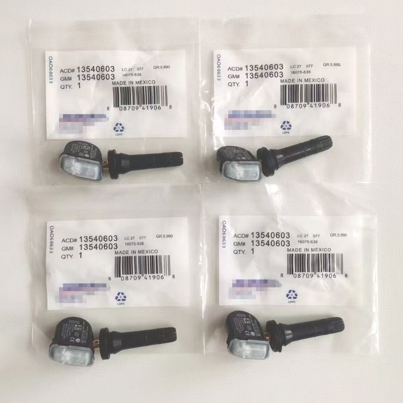 4PCS Genuine OEM TPMS Tire Pressure Sensor 13540603 for GMC Chevy Buick Cadillac