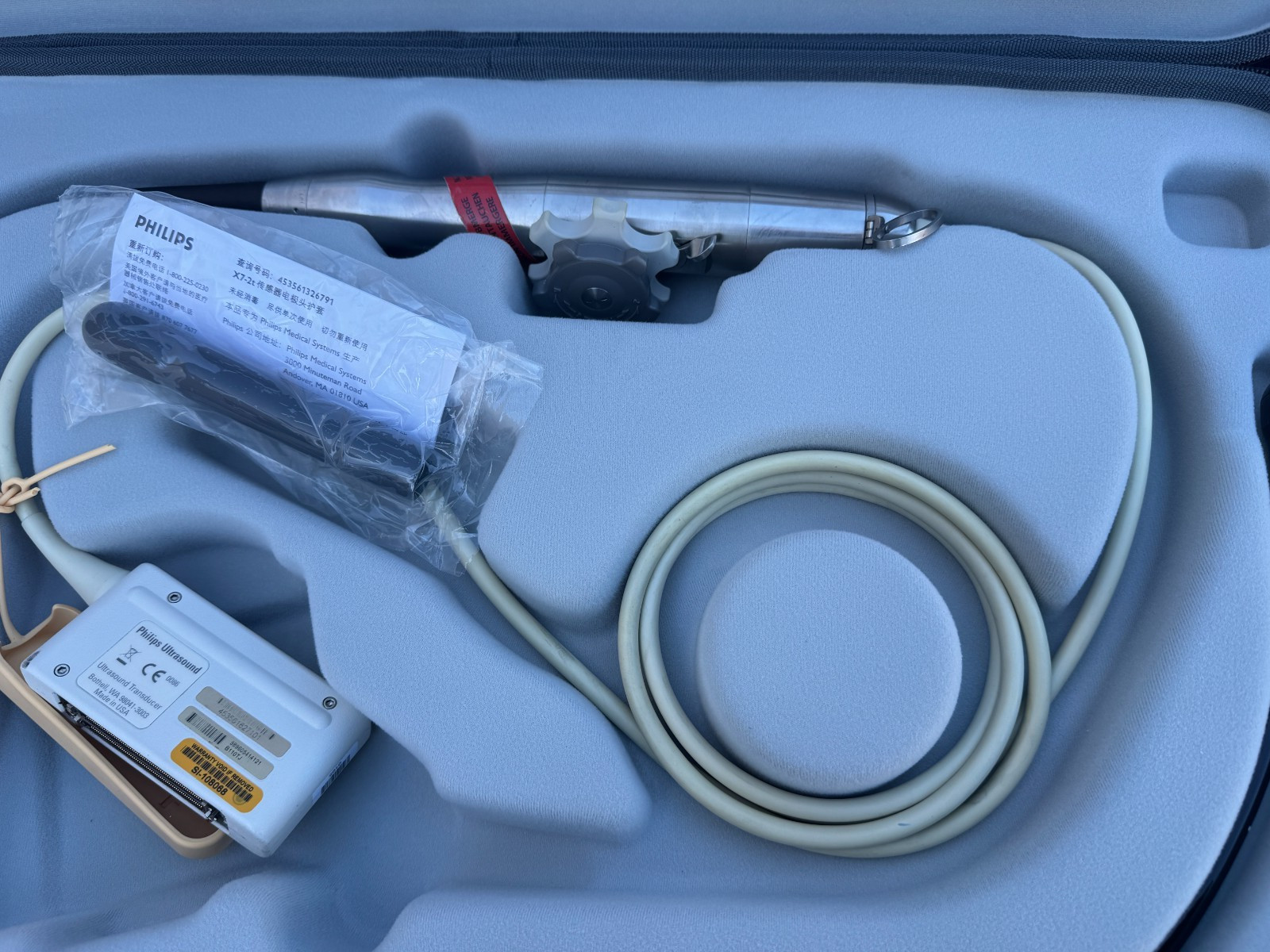 Philips X7-2t TEE Transducer , Probe / Compact Connector