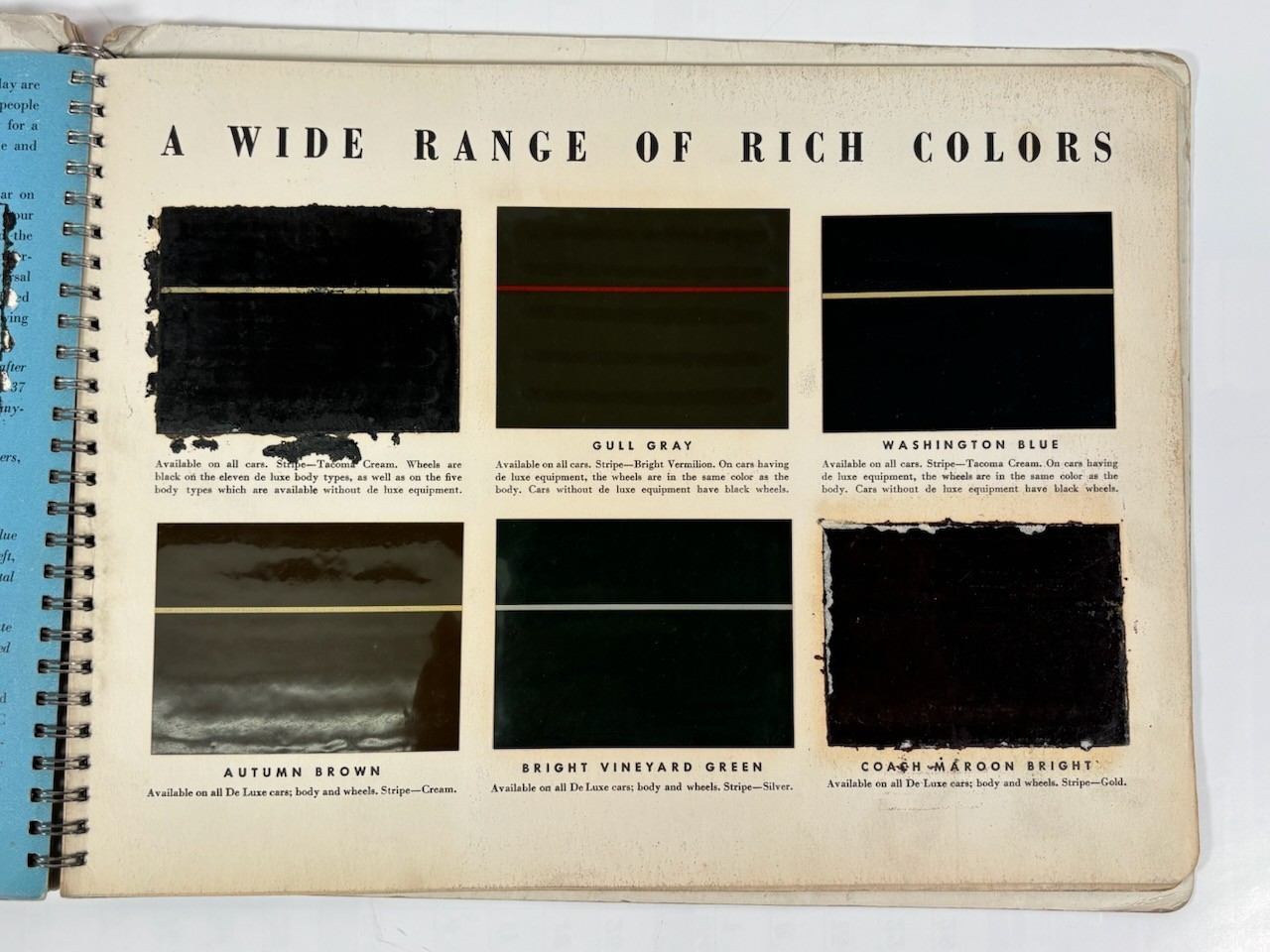 1937 Ford Car Dealership Display Album Book: How To Choose Your Next Automobile