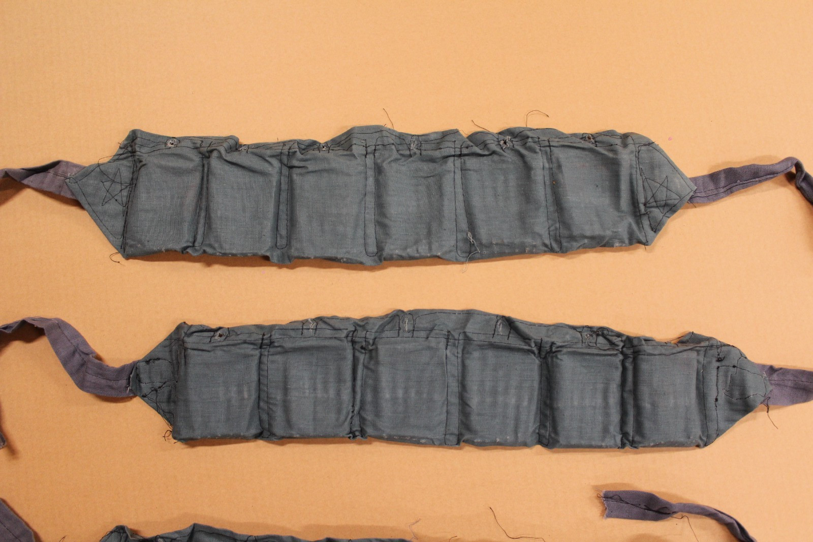3 cloth bandoliers for 8mm Mauser #BINR11