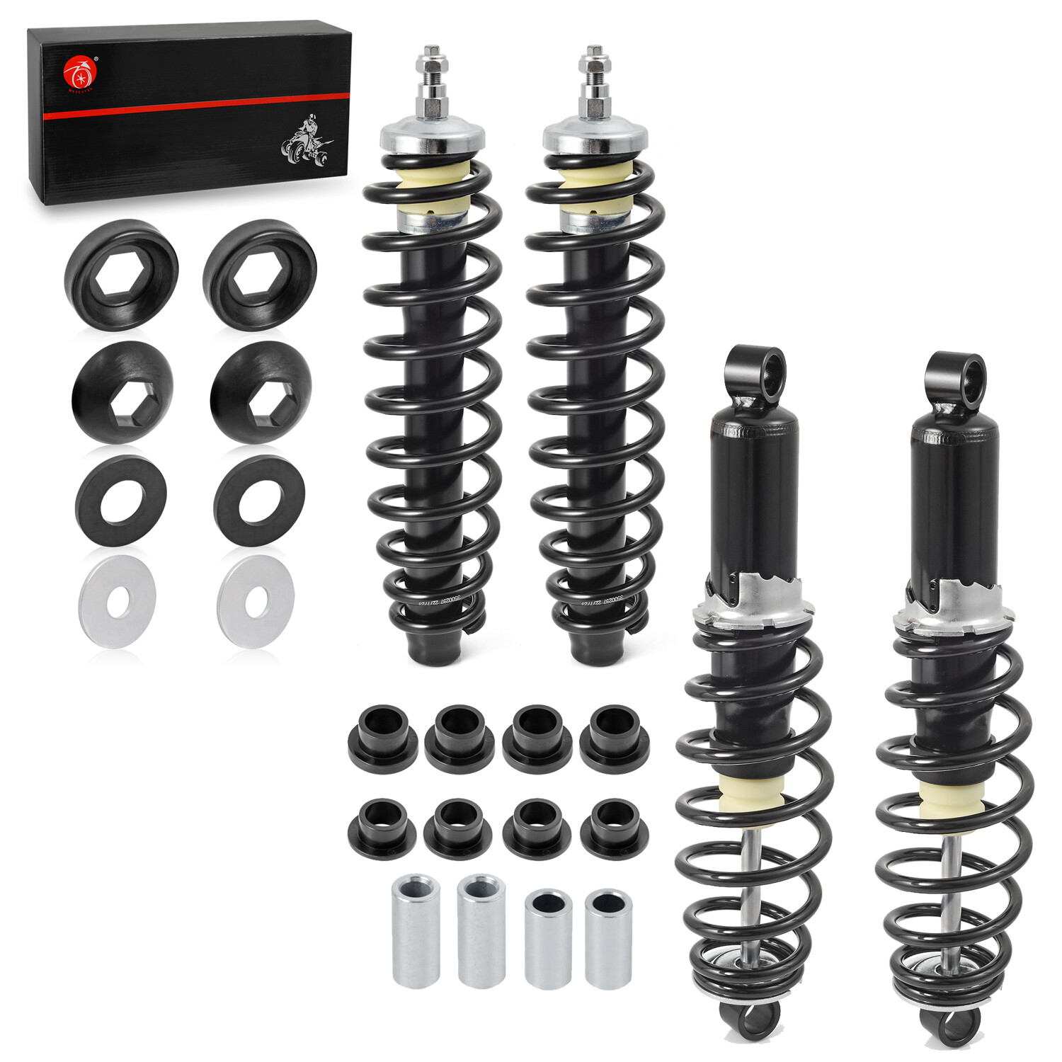 Front Rear Strut Shock Absorbers For Polaris Sportsman 400 450 500 570 700 800
