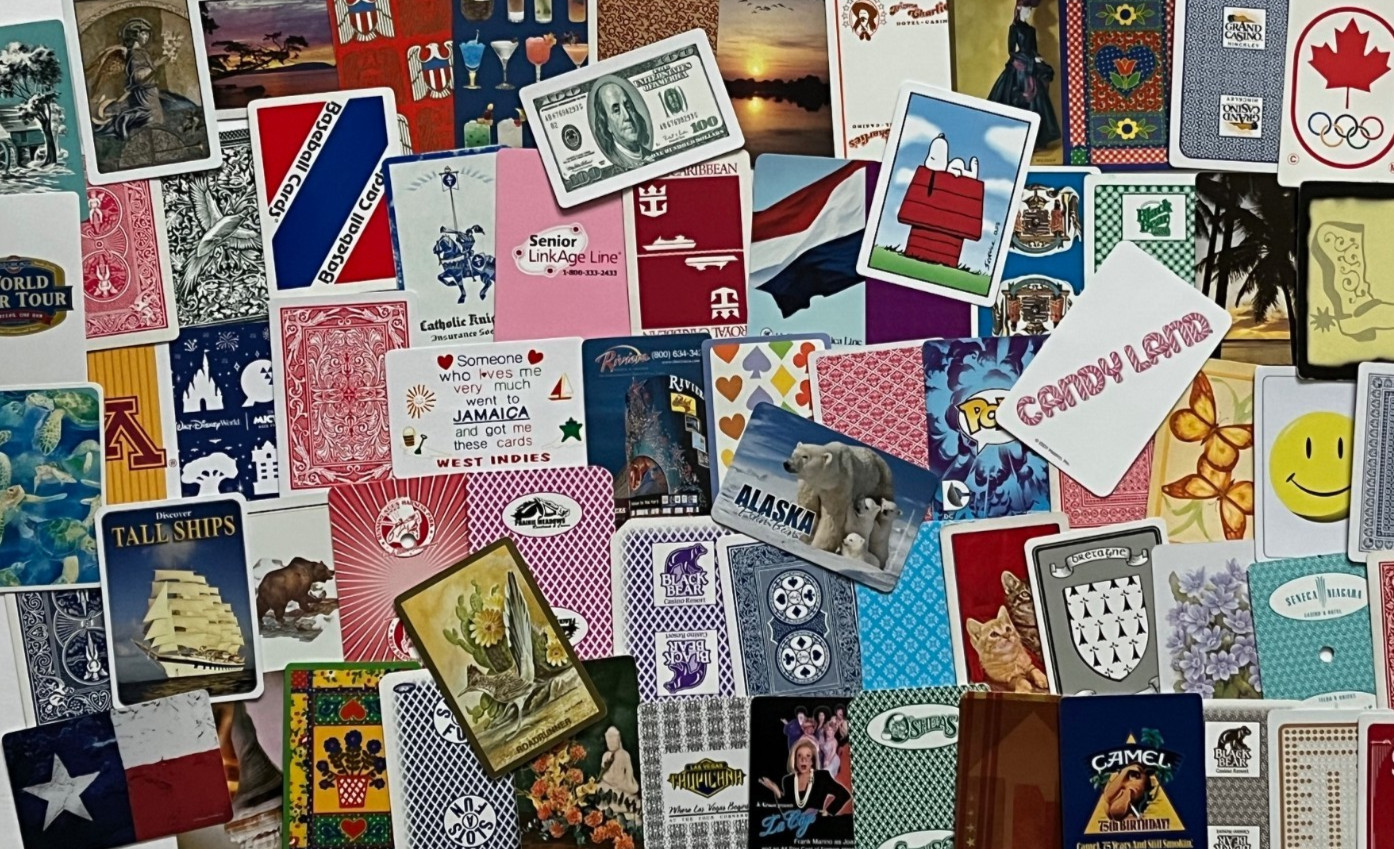 50 Random Vintage to Modern Playing Cards for Junk Journaling Single Swap Card