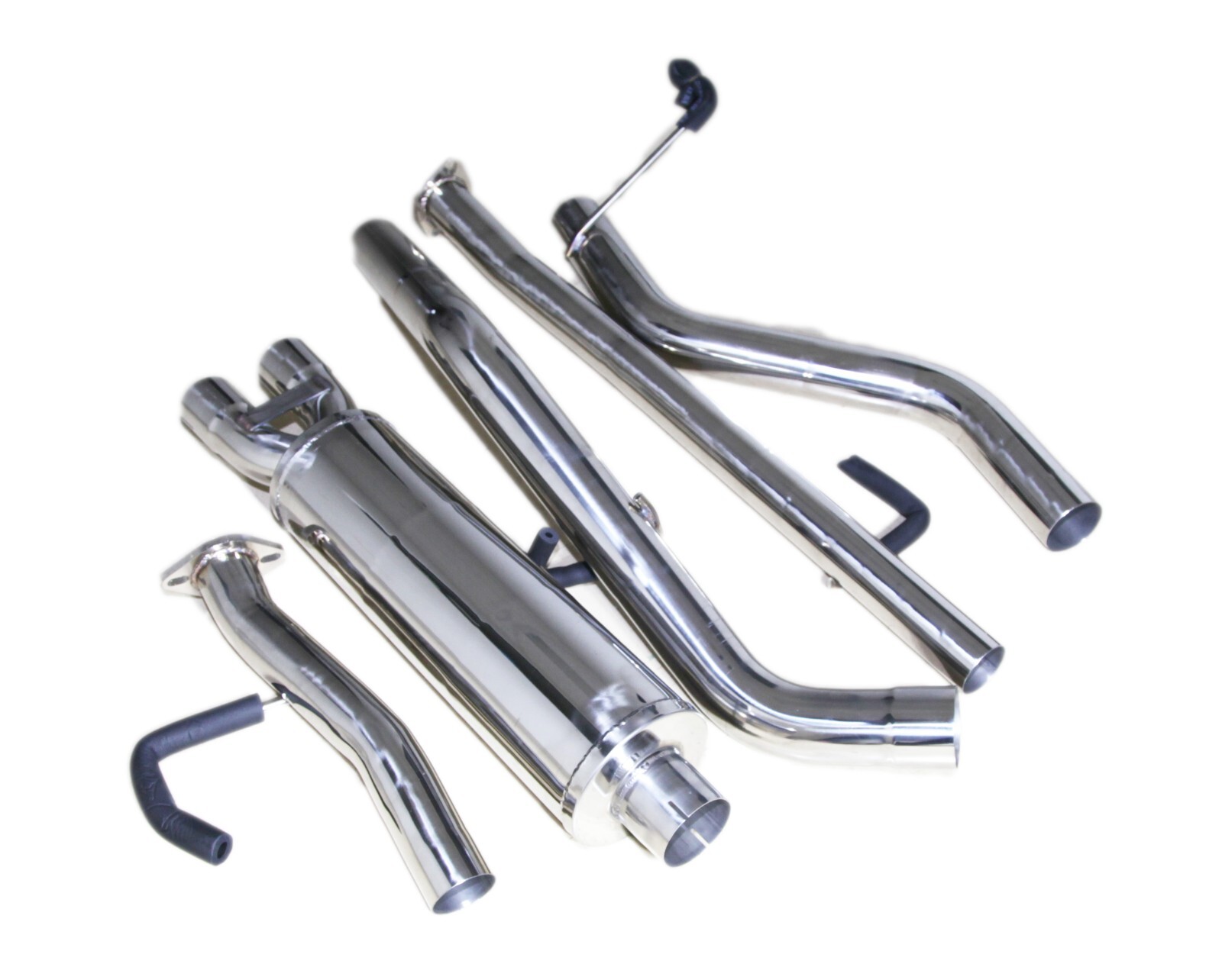 3"SS Catback Exhaust fit 2009-2021 Toyota Tundra Crew Cab 4.6L 5.7L V8 NO Tip