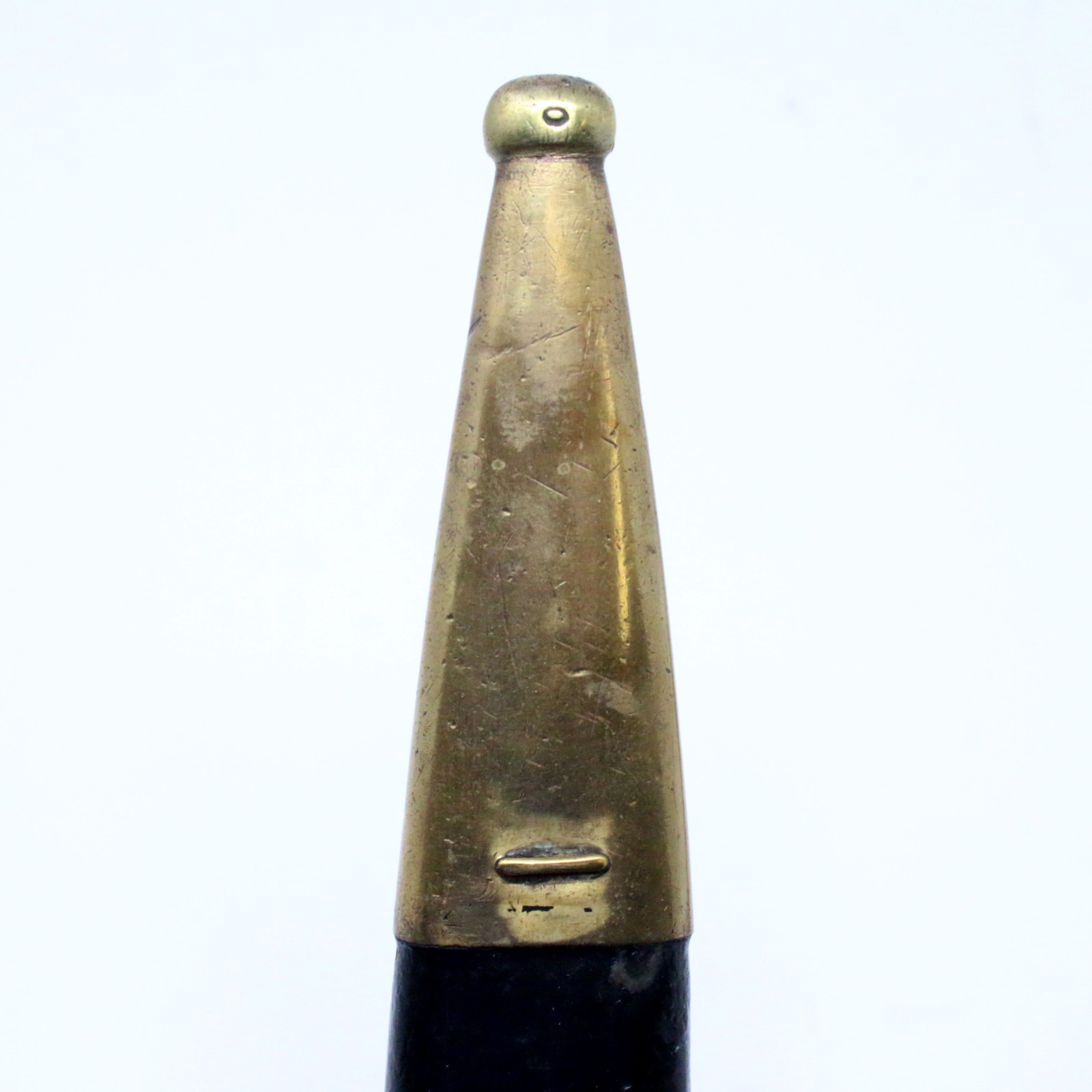 Argentine M1909 Mauser Bayonet Hooked WKC Solingen Leather Scabbard w/Fittings D