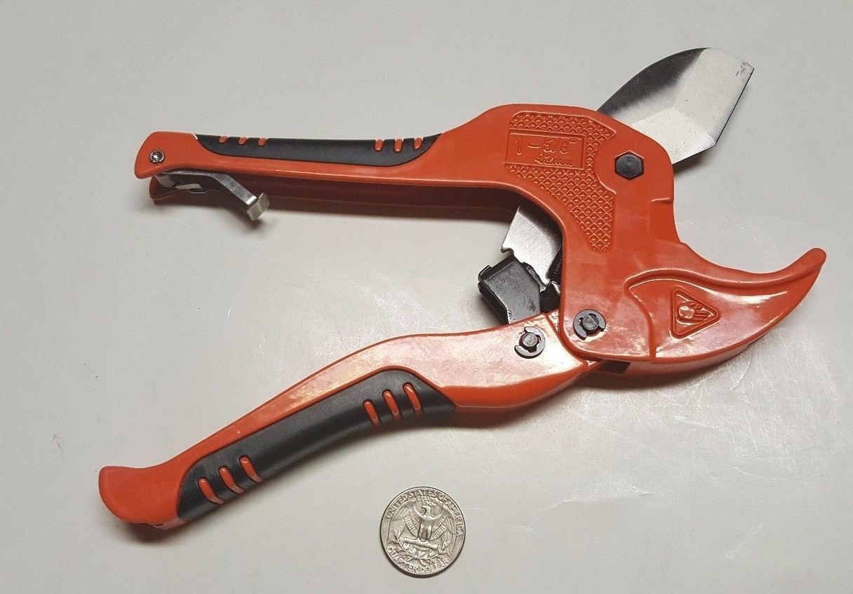 PEX PIPE CUTTER, PVC, CPVC, PPR, PE, OTHER ALUMINIUM PLASTIC, TUBING CUTTER