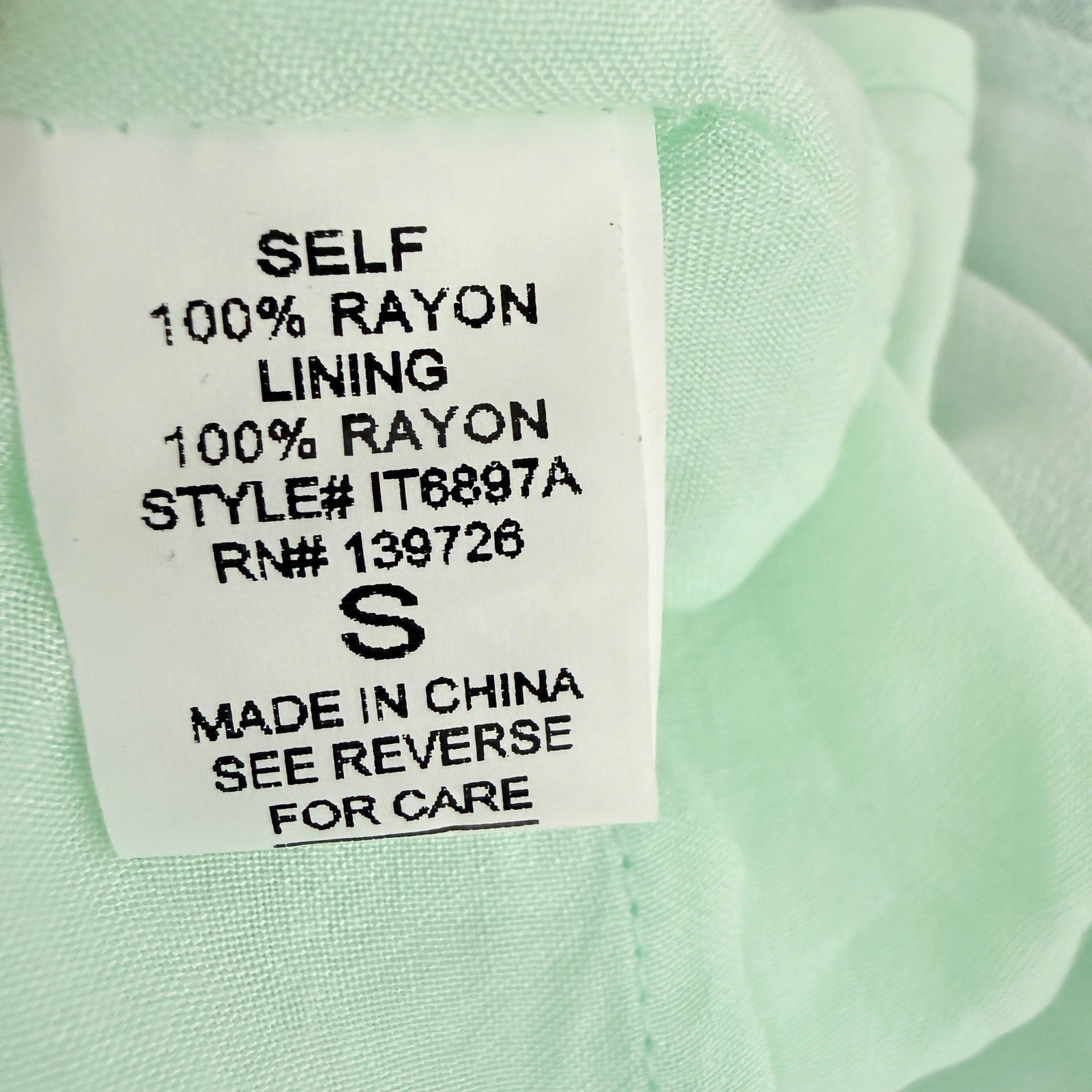 Honey Punch Anthropologie New Small Fairy Y2K Mint Green Lace Tassel Cami Top