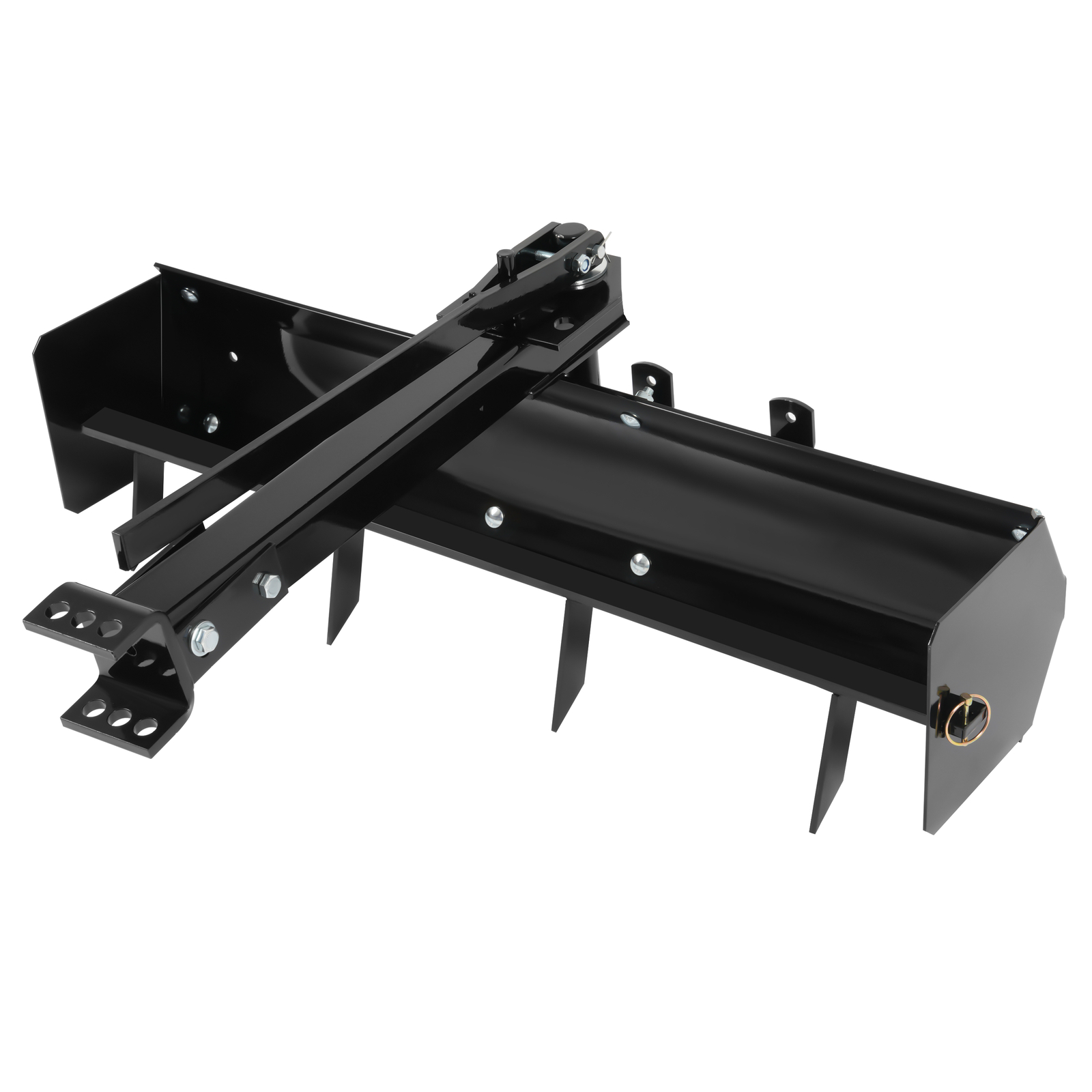 40" Steel Adjustable Behind Box Scraper For Lawn Garden Tractors