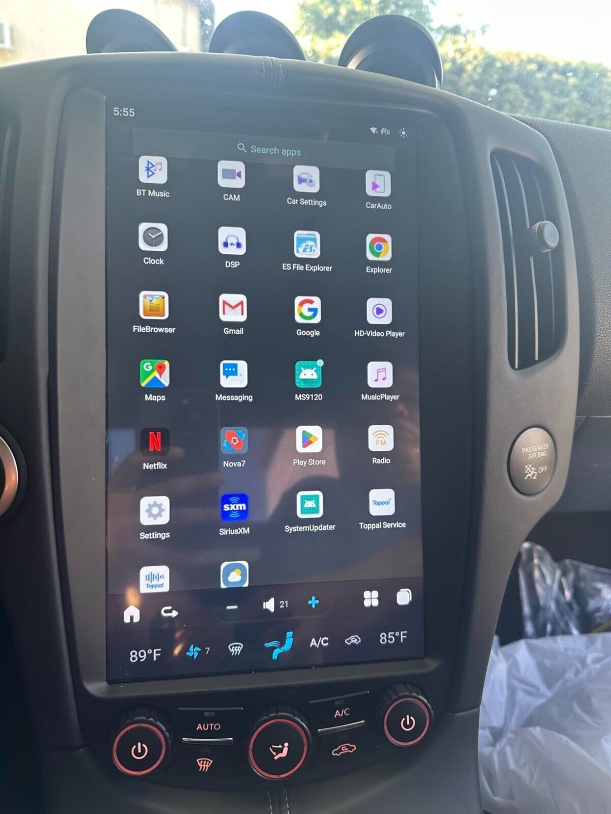 NEW 13.6'' Car Stereo Radio Android Navigation 2+32GB For 2008-2019 Nissan 370Z