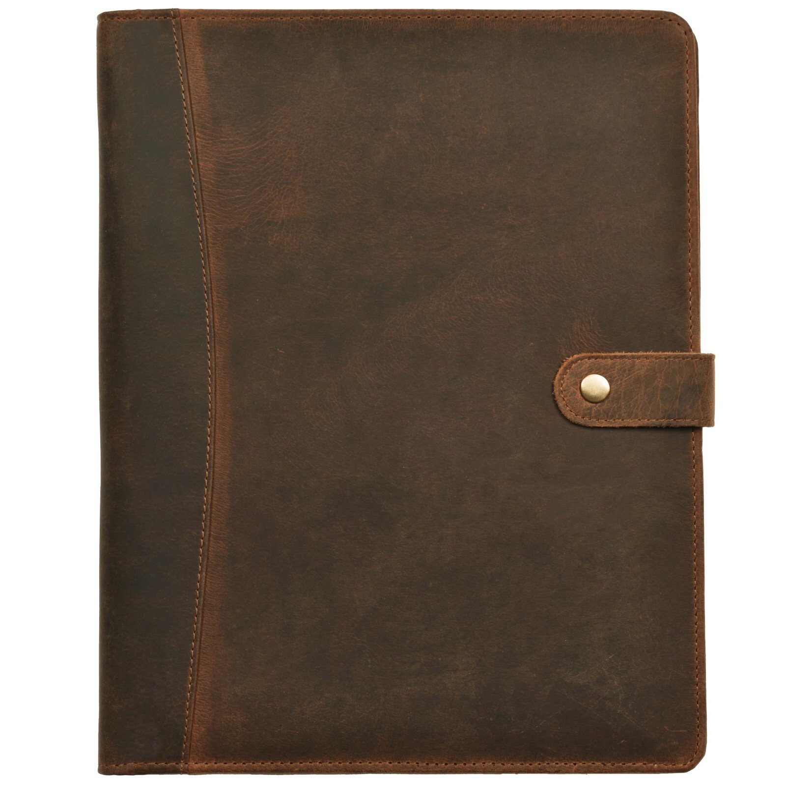 Leather Padfolio for Interview Portfolio Leather Binder, Legal Pad Organizer