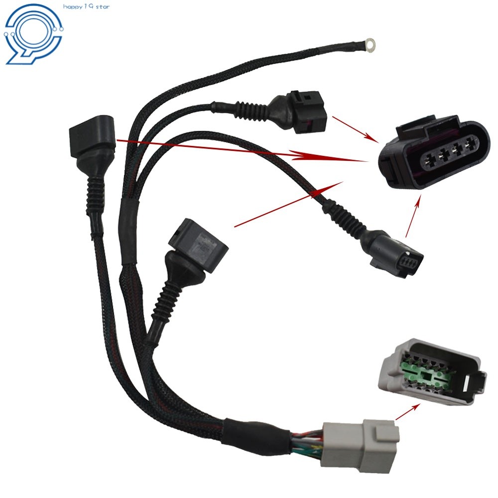 For Audi VW GLI TT A4 B5 Jetta 1997-2005 1.8T Ignition Coil Wiring Harness