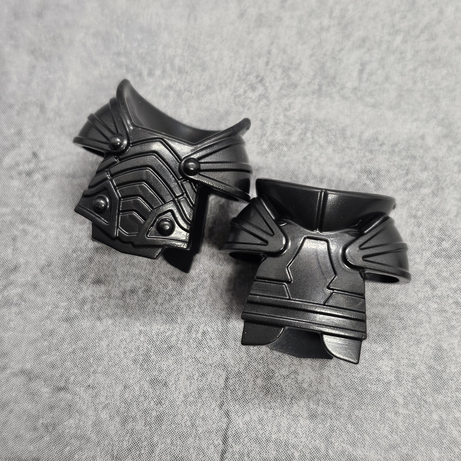 5pack Dark Gray Knight Armor Collar Minifig Block Accessory LOTR Gb7b421 Elf