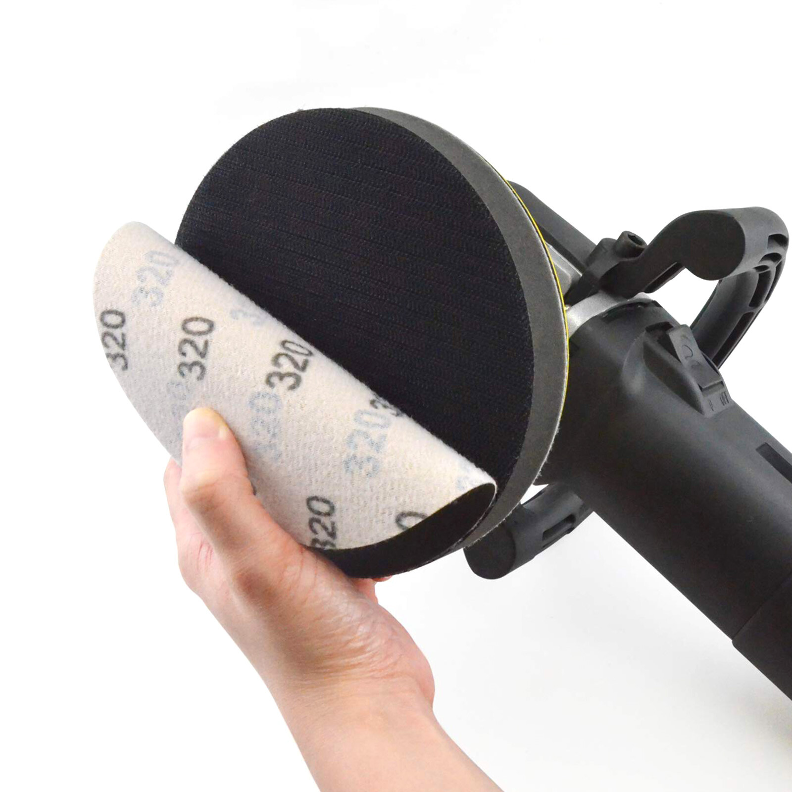 2Pcs 6in Foam Cushion Interface Sanding Disc Hook Loop Sander Buffer Backing Pad