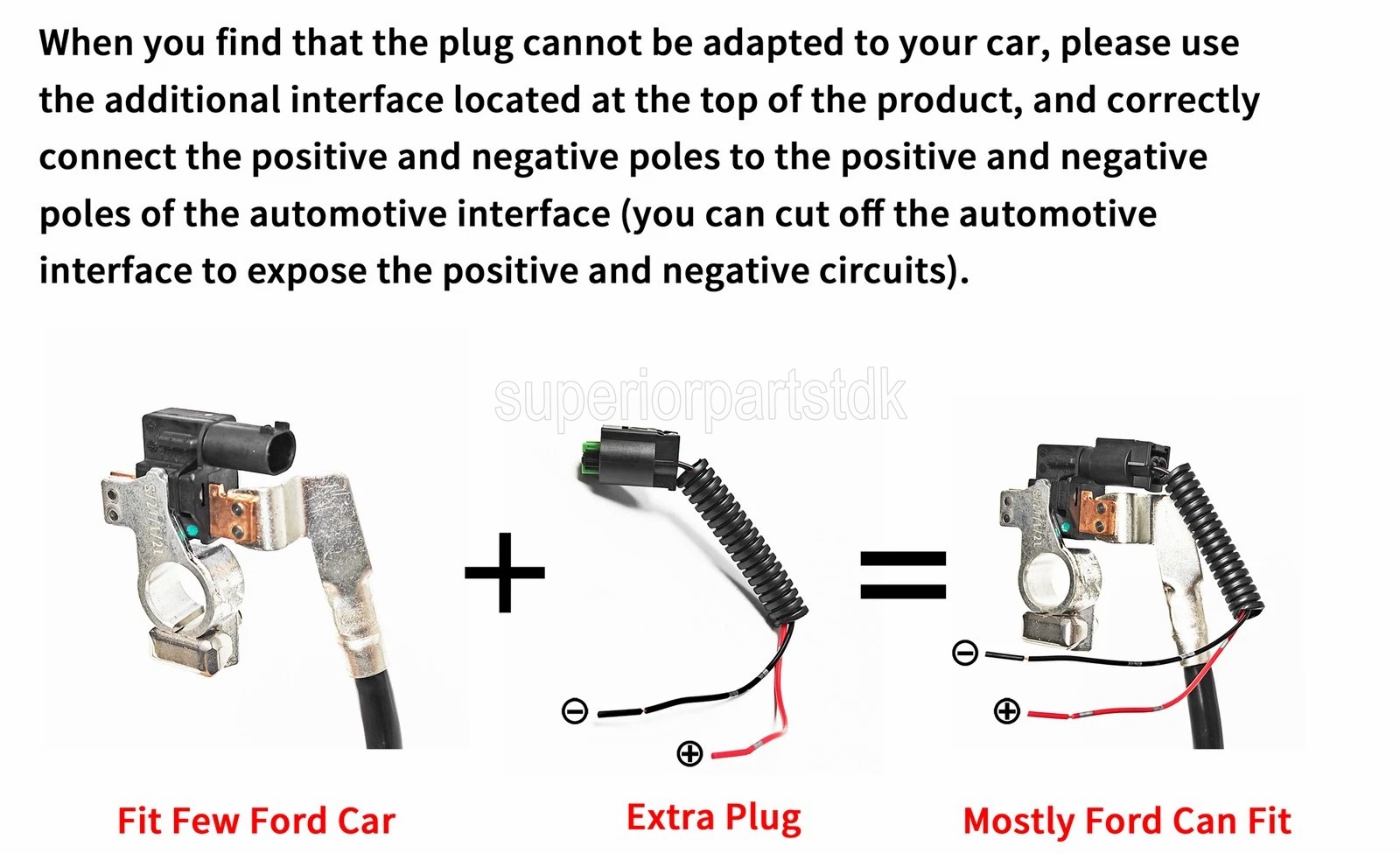 NEW for 2012-2019 Ford Focus Escape Negative Battery Cable Sensor AV6Z-10C679-P