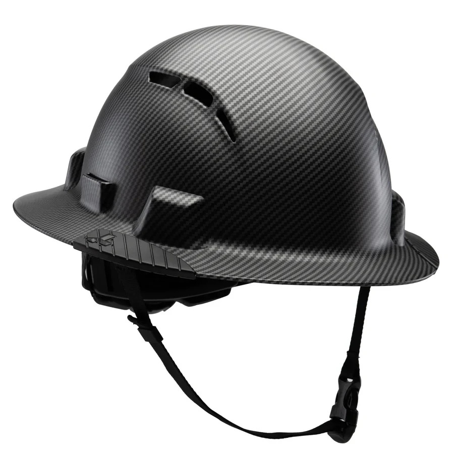 Lift Safety iDAX - Vented Hard Hat - Black Carbon HIDV-24CB