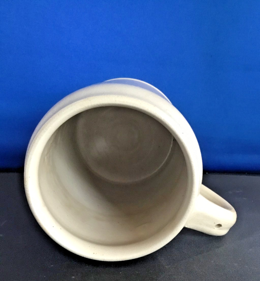 German HB Stoneware Beer Stein Mug 1 Liter 