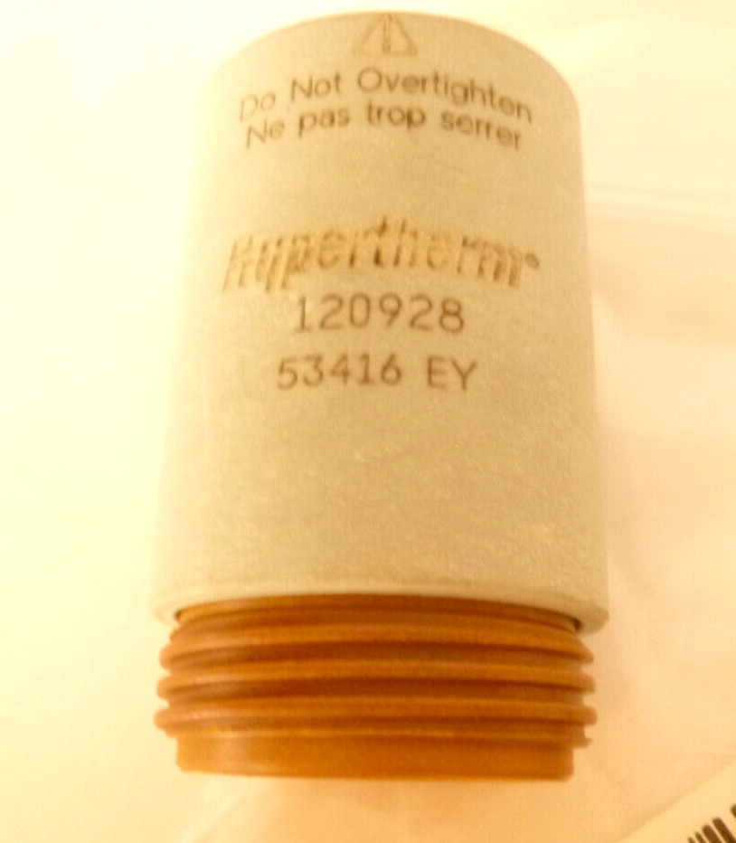 New Hypertherm 120928 Retaining Cap 80A, for Powermax1000/1250/T60/T60M/T80