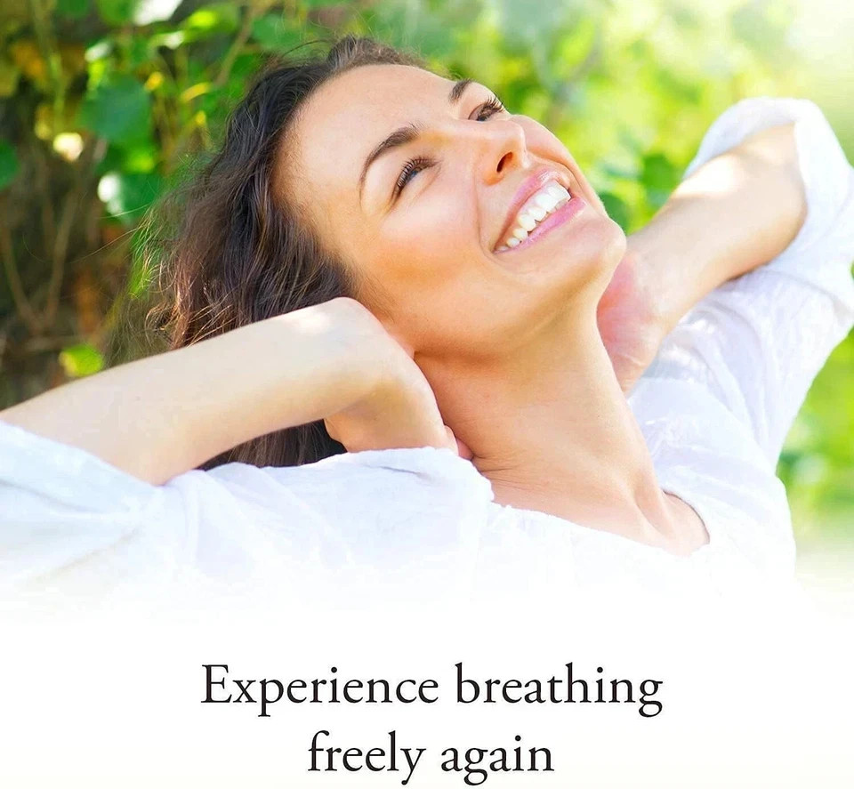 Rootology Breathe Free - Natural Nasal & Sinus Relief - Fast-Acting, Non-Drow