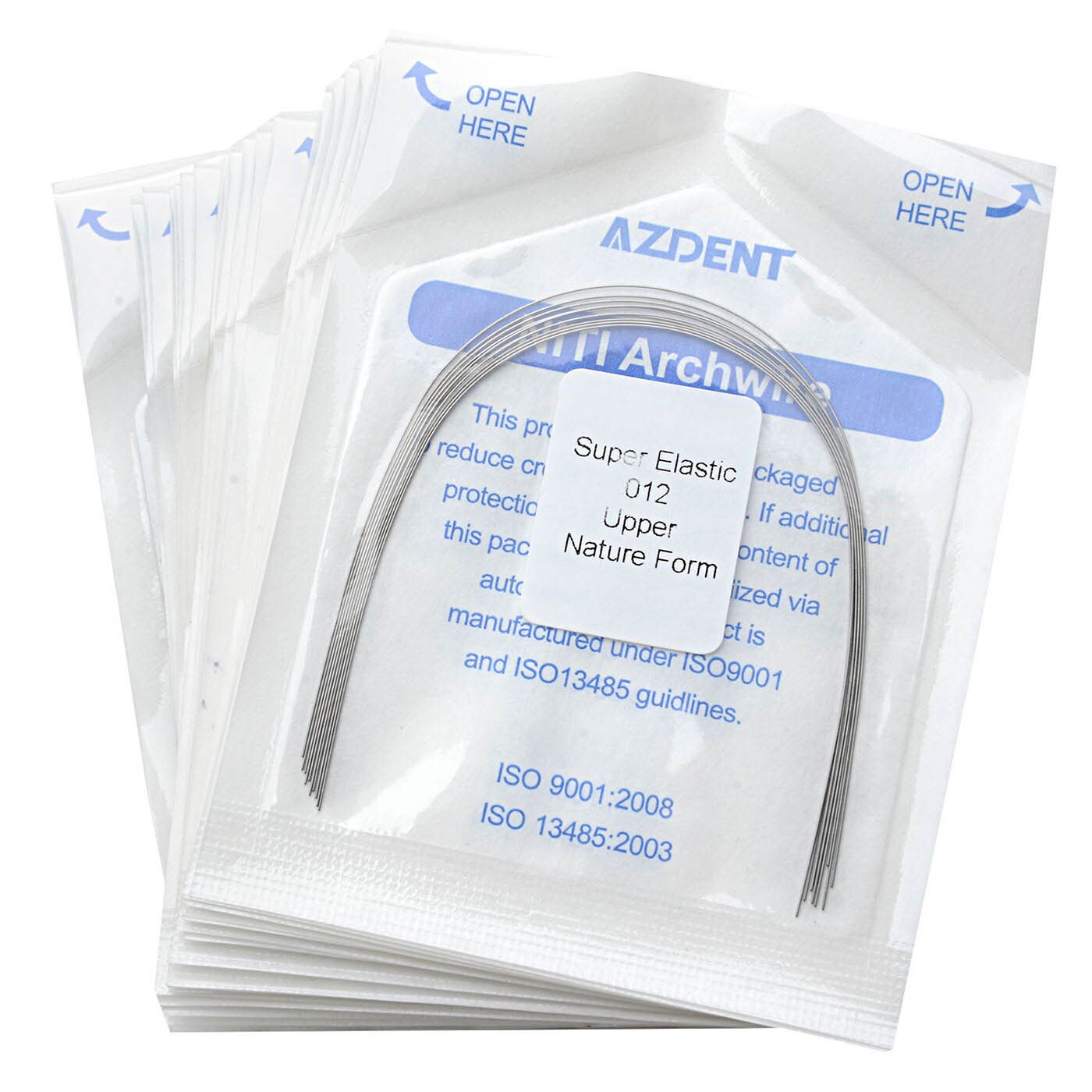 MacDent Dental Orthodontic Bracket Braces Mini Roth/MBT 022 Hooks 345/Arch Wires