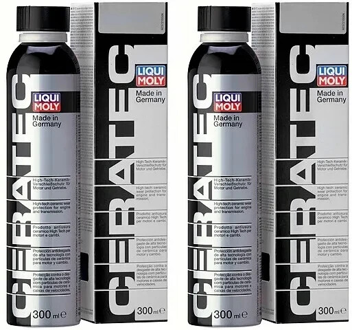 2 Pack Cans Liqui Moly Ceratec CERA TEC Oil Additive 300ml ea. LM2002 3721