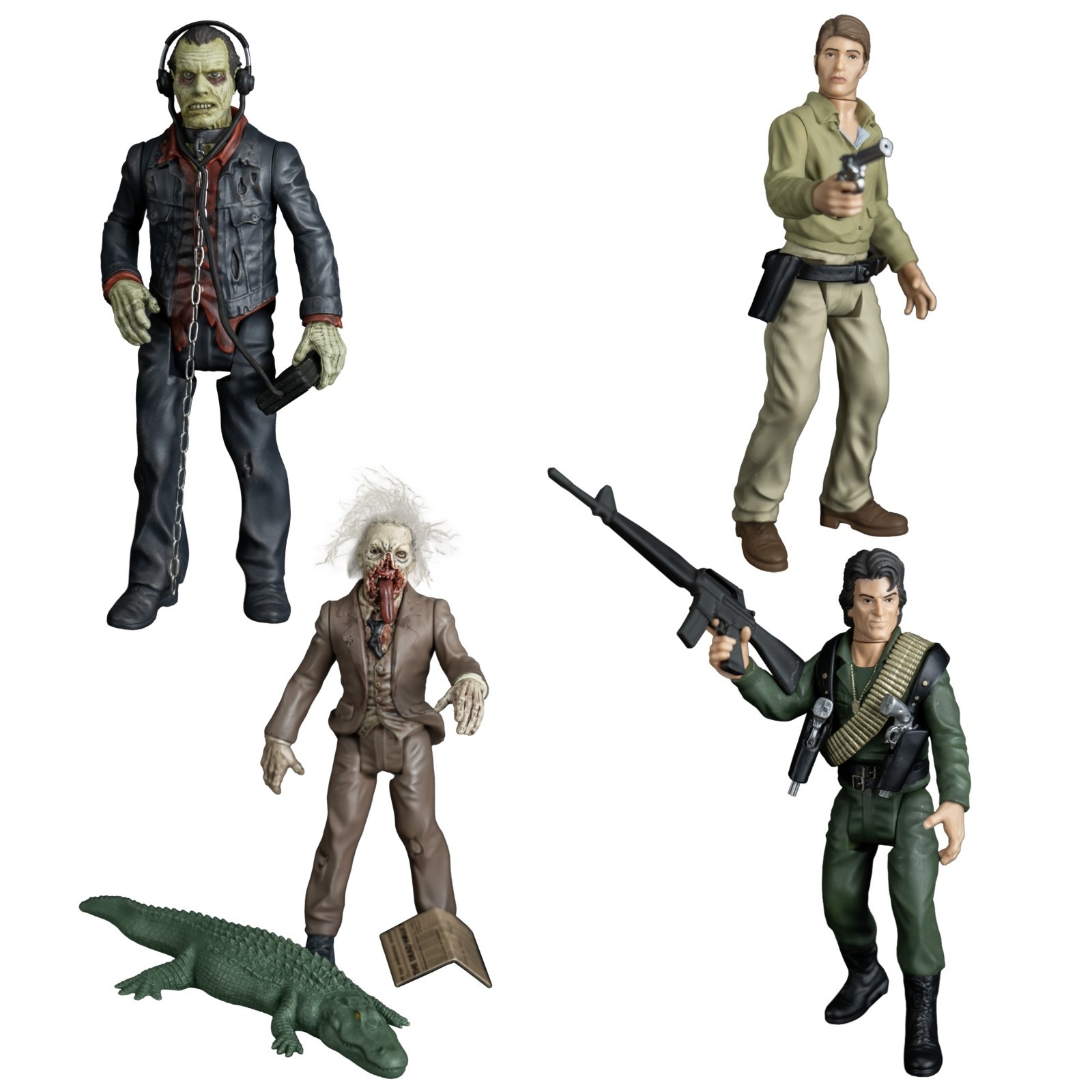 Set of 4 - Day of the Dead Figures - Trick or Treat Studios - IN STOCK