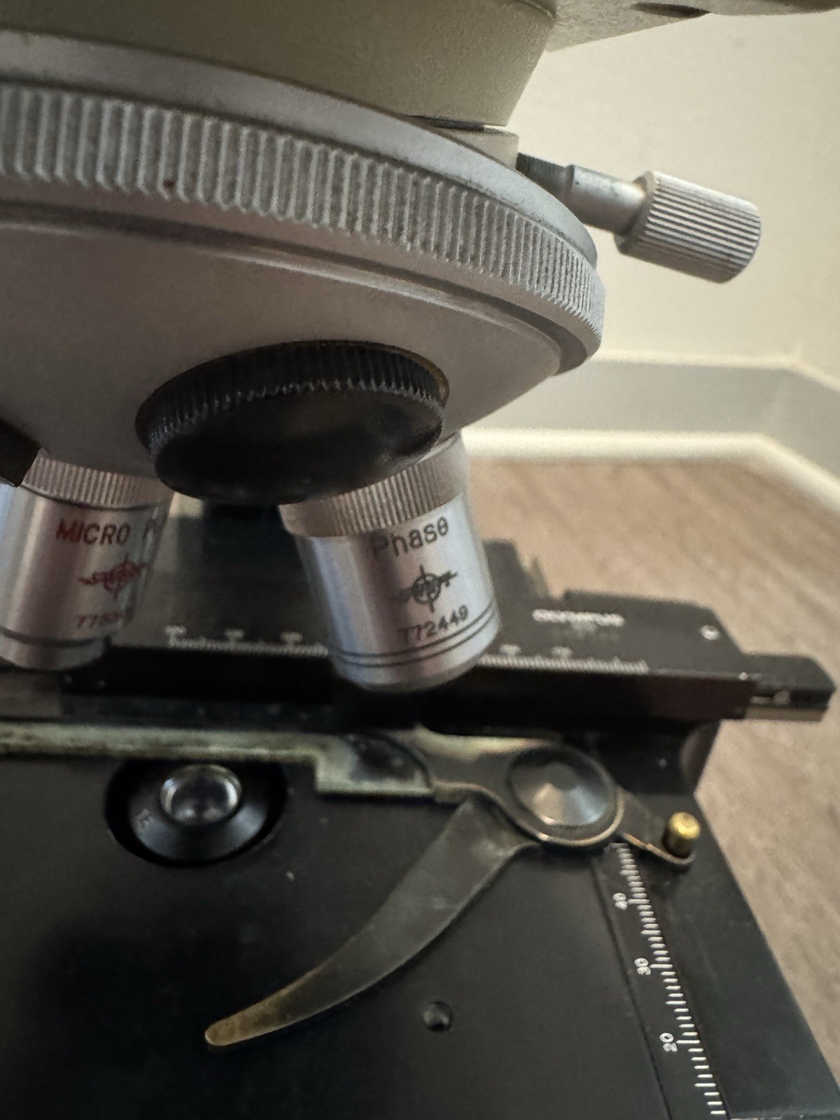 Olympus CHC CH Binocular Laboratory Microscope 6 Objective Lenses