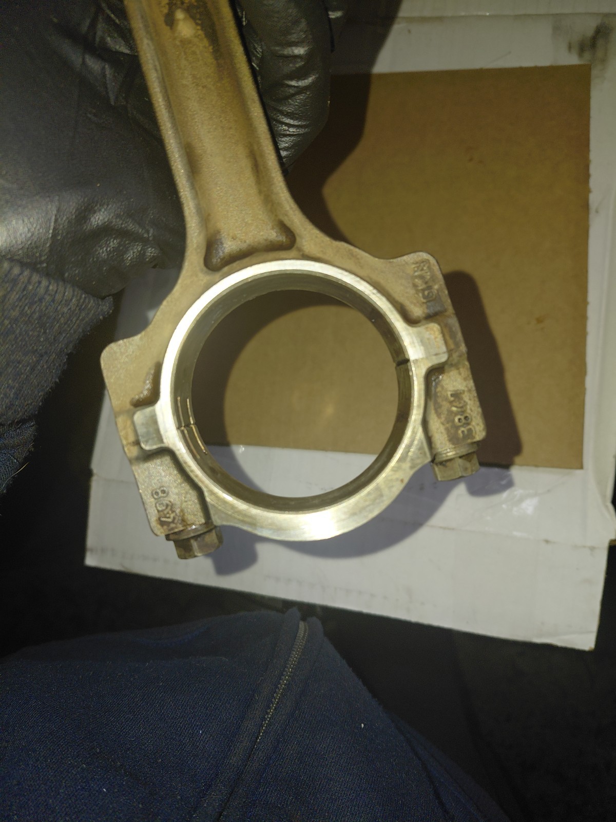 6.2 LS Connecting rod and piston gm chevy Chevrolet Cadillac buick