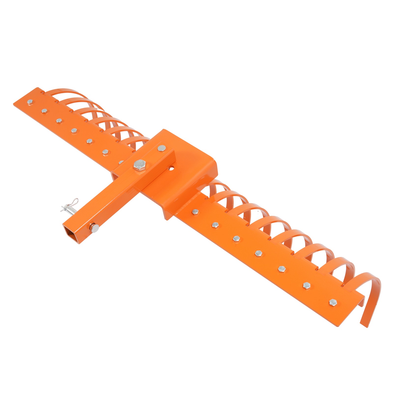 48" Landscape Rake Pine Straw Rake Rock Rake For 2" Receiver Tractor ATV/UTV