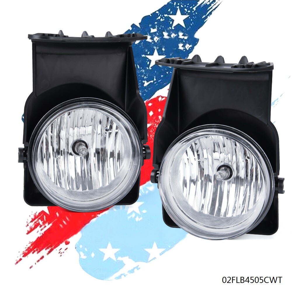 2X Bumper Fog Lights Lamps L+R Fit For 03-07 GMC Sierra 1500 2500 3500 Pickup