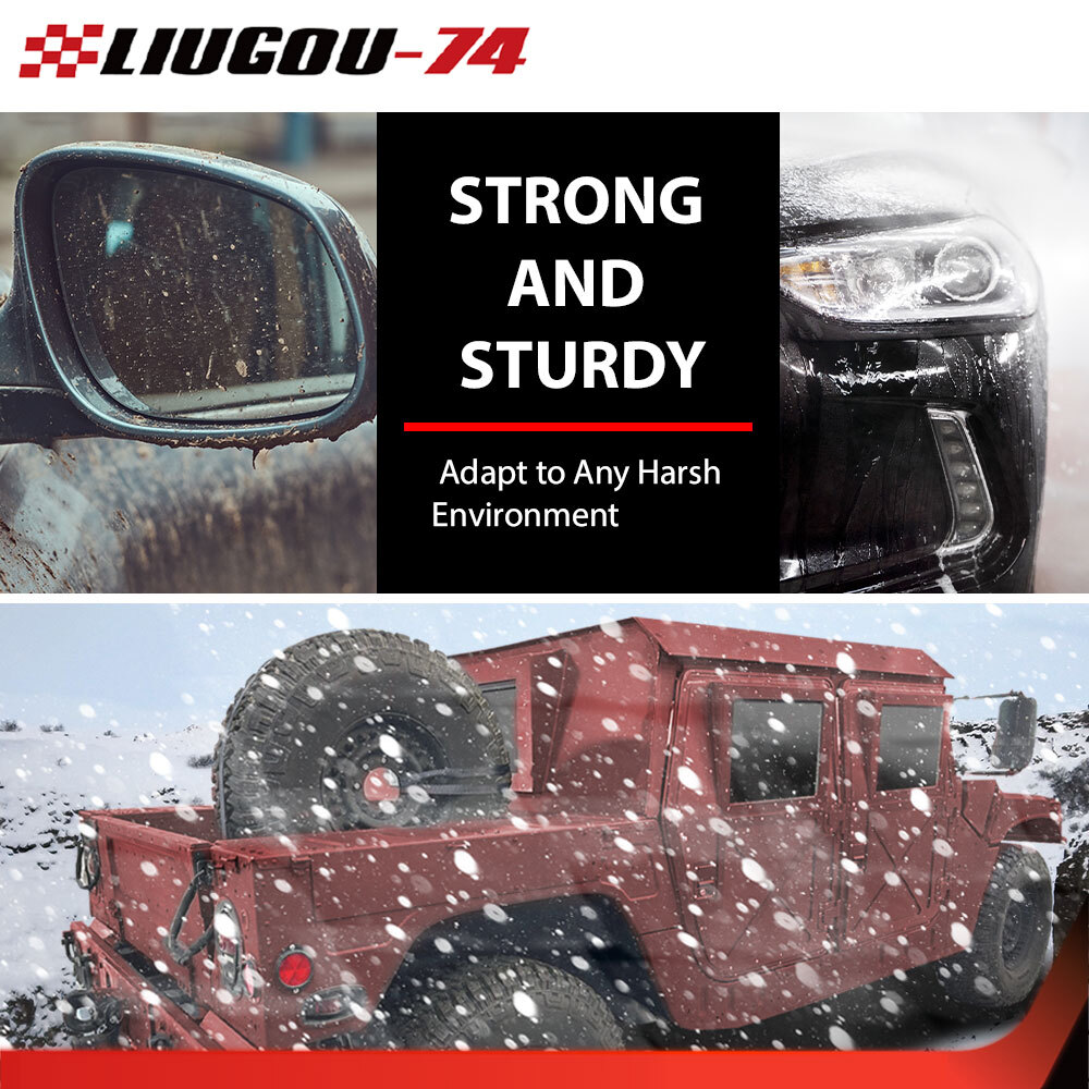 Fit For Humvee X-door Hinges (4) 2 Lh +2 Rh Hard Door M998 M1123 M1097 M1152