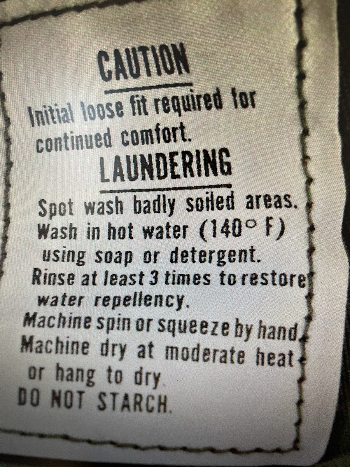 US VIETNAM ERA OD JUNGLE BOONIE HAT 67/8 OG/107 NEW W MOSQUITO NET New.