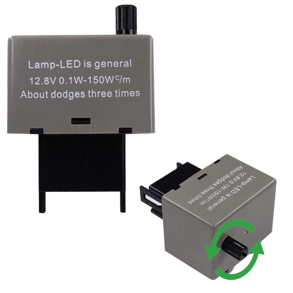 Speed Adjustable Lexus Toyota 8 Pin LED Flasher Assy Relay Fix For Turn Signal