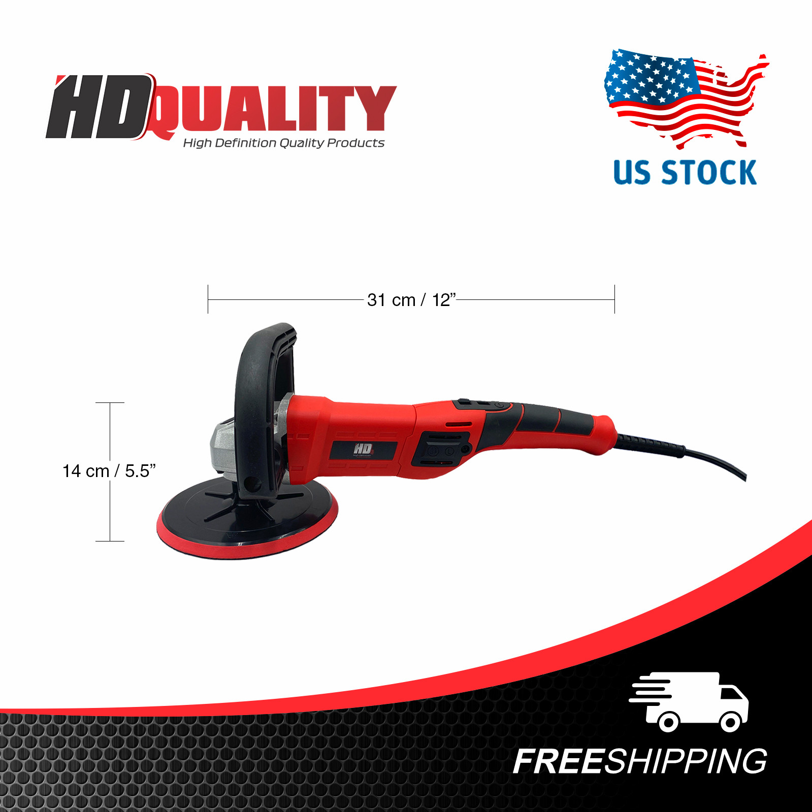 HD Rotative Polisher | Professional Car Polishing Machine / Car Detailing