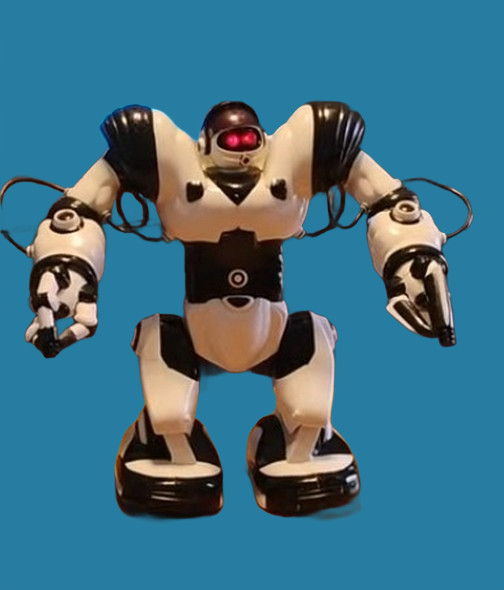 Vintage WowWee Robosapien Robot 2004 - Startup Tested - NO REMOTE - See Video