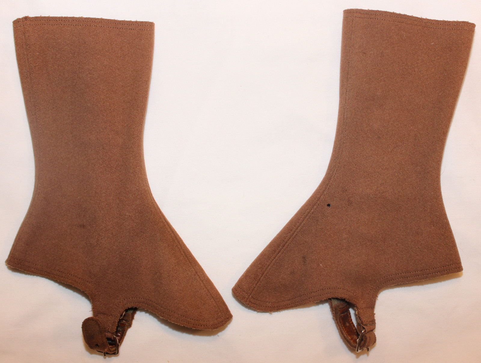 Original Vintage Felt/Wool Spats Pair #3