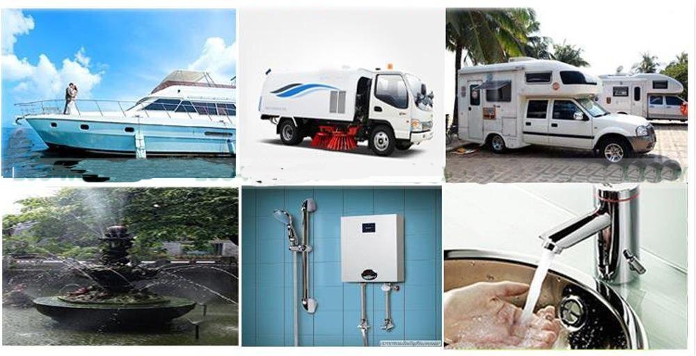 24V DC Submersible Deep Well Water Pump Alternative Energy Solar 3.2GPM 230ft