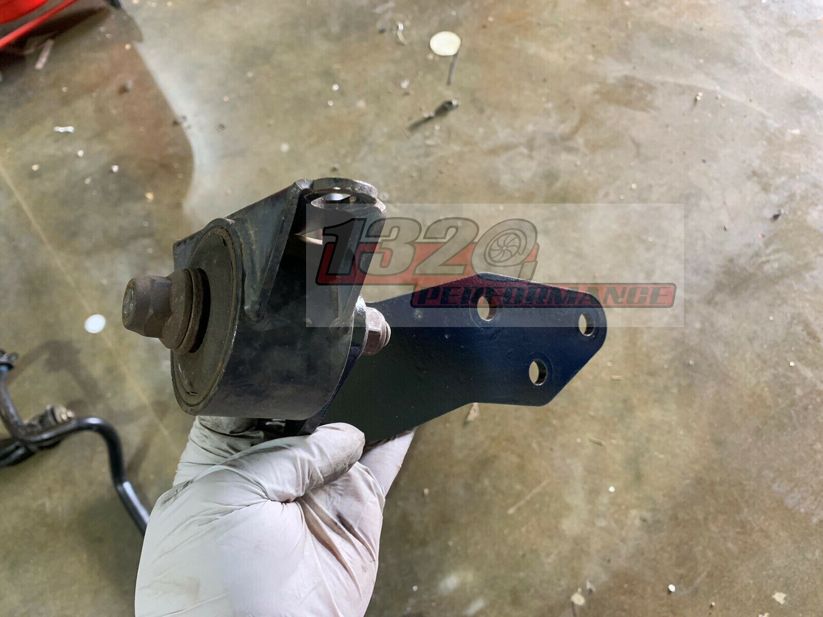 1320 B Series Low Profile Torque Mount Bracket kit OE B16 B18 EG EK DC2 Civic BK