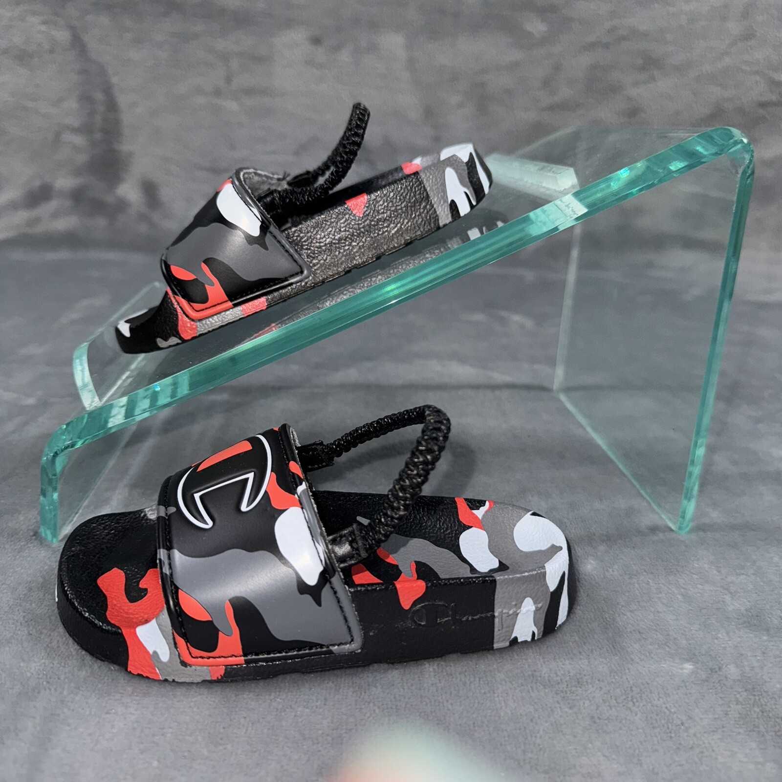 Champion IPO Camo H21 Slides CP101755T Toddler NEW without Box