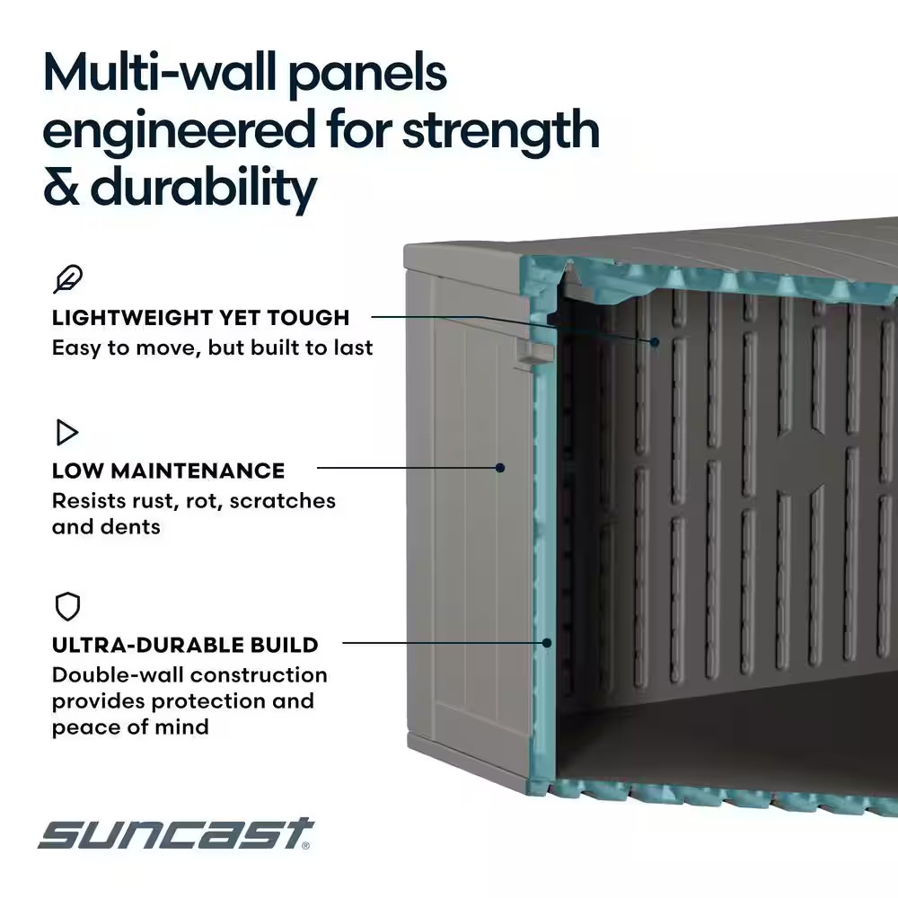 200 Gal. Plastic Deck Box